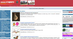 Desktop Screenshot of comune.legnaro.pd.it